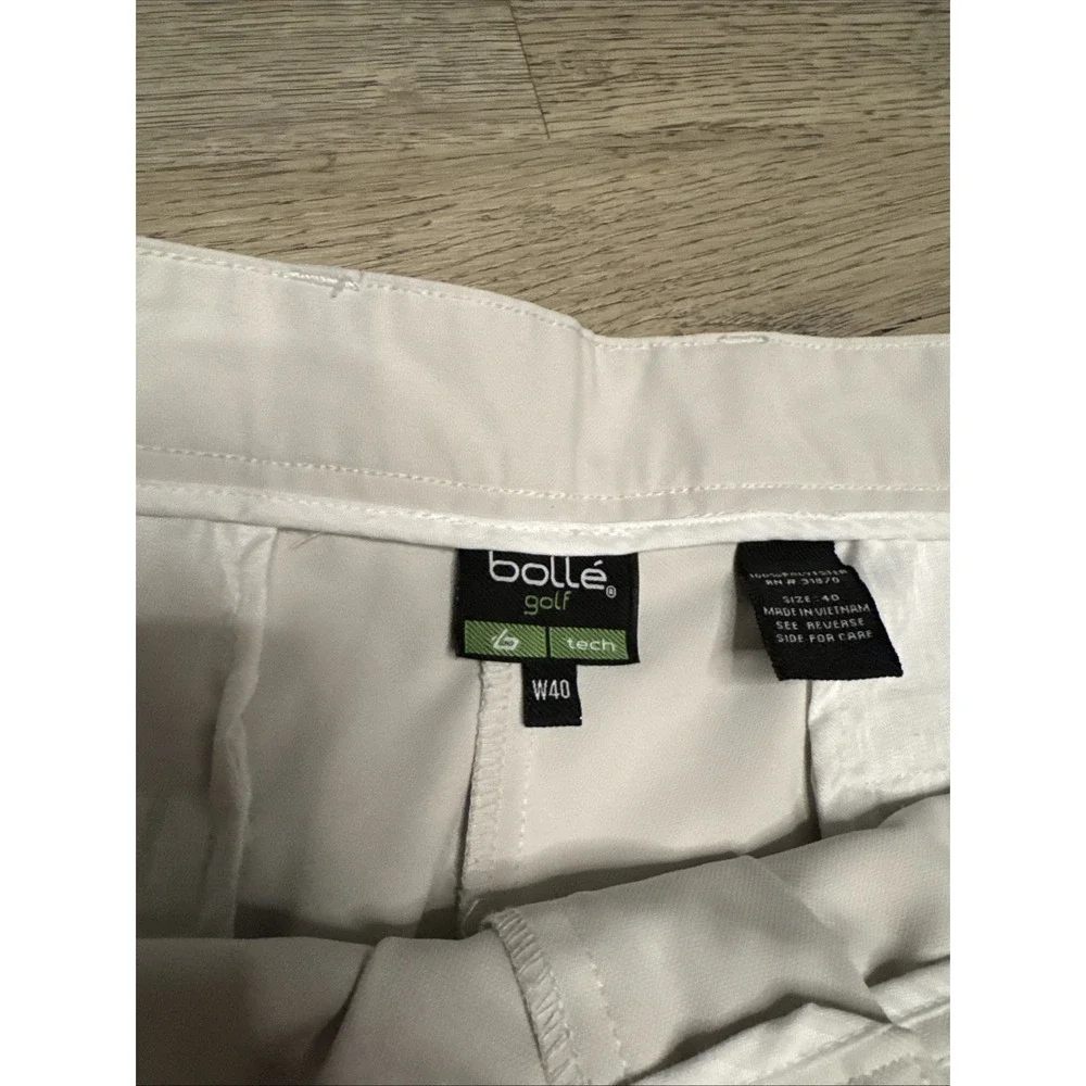Bolle Mens Golf Tech Shorts‎ Size 40 Tan Summer Light Weight